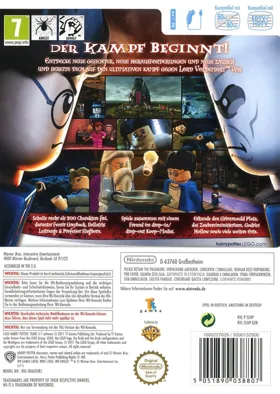 LEGO Harry Potter - Years 5-7 box cover back